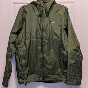 Patagonia Men's Green Rain Jacket